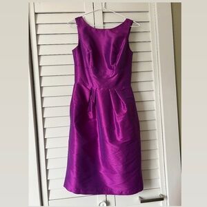 Alfred Sung Purple Dress - Size 2